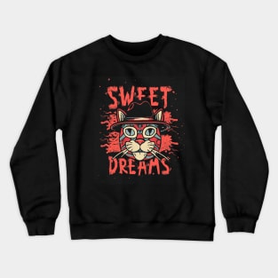 Sweet Dreams Cat Freddy Crewneck Sweatshirt